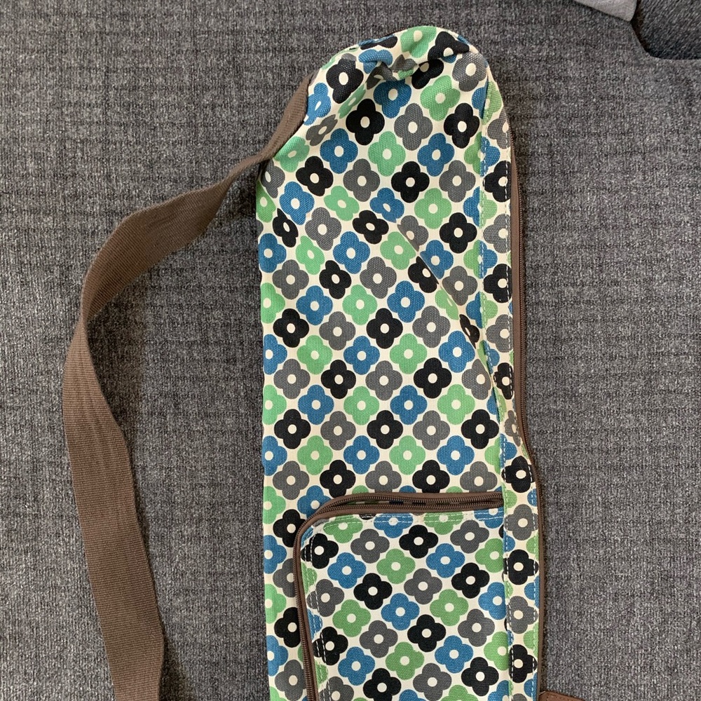 Orla Kiely for Target yoga mat bag EUC